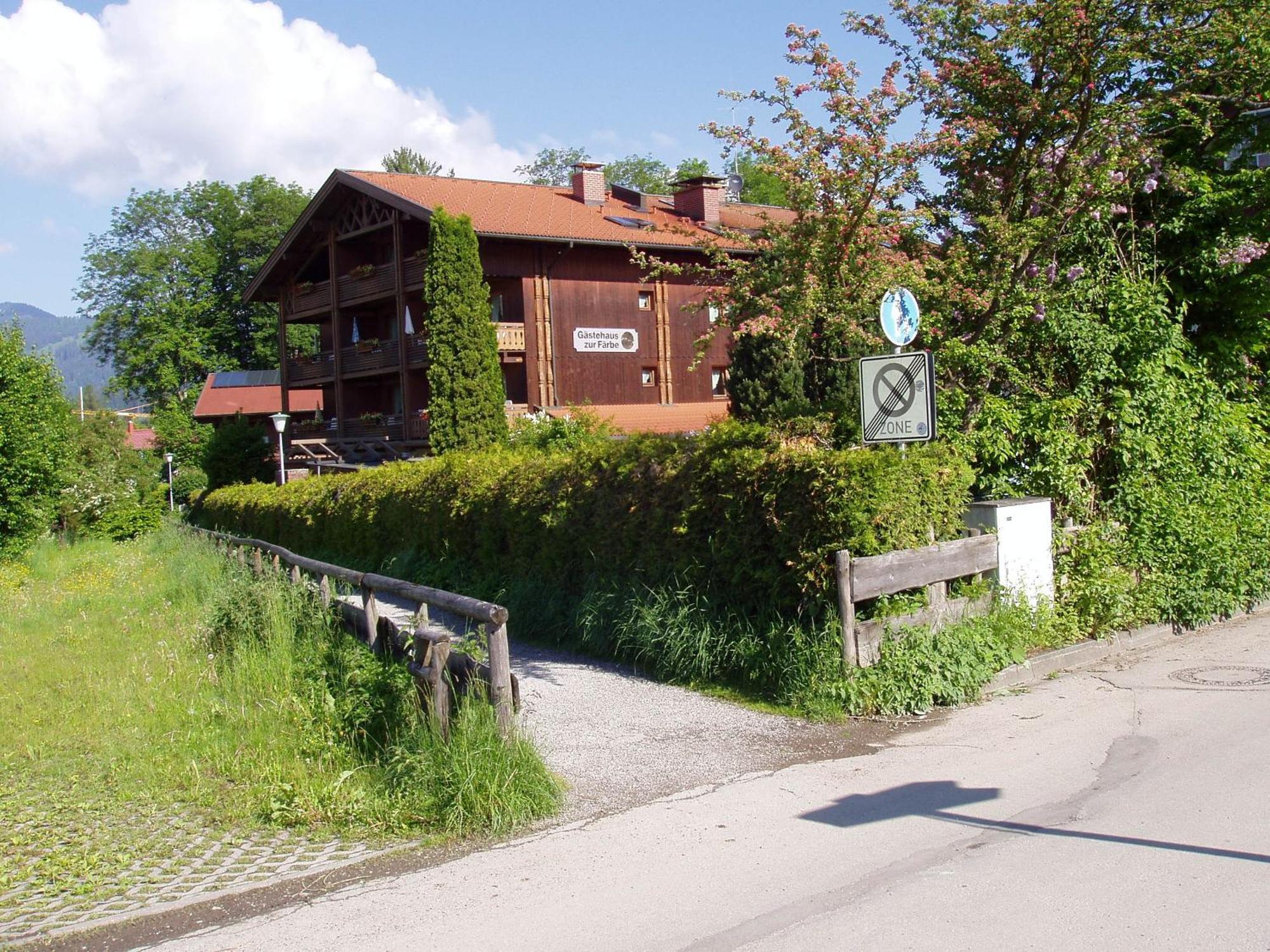 Gaestehaus Zur Faerbe Apartments Oberstdorf Luaran gambar